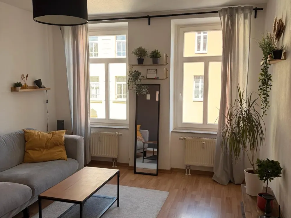 2-Zimmer Wohnung in Leipzig Plagwitz - möbilierte Zwischenmiete