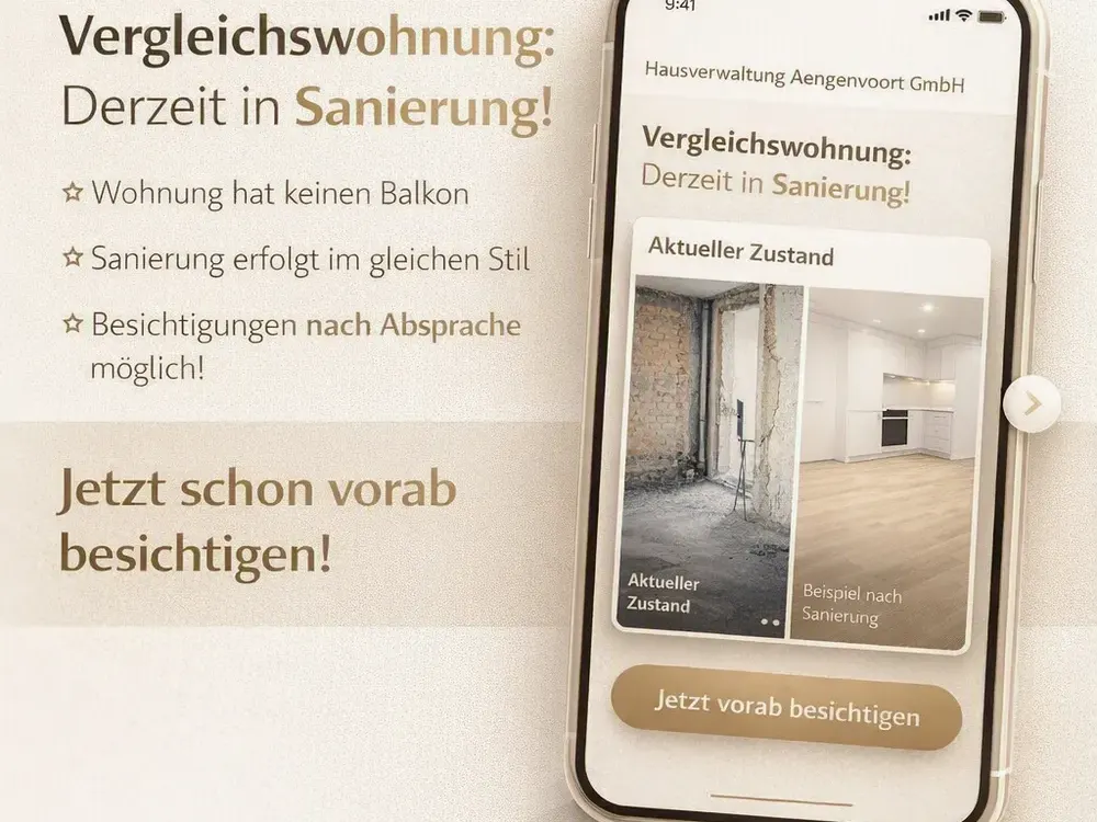 Erstbezug nach umfassender Kernsanierung