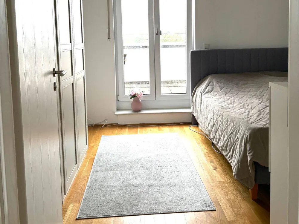 Helle 2-Zimmer-Wohnung mit zwei Balkonen und schönem Ausblick