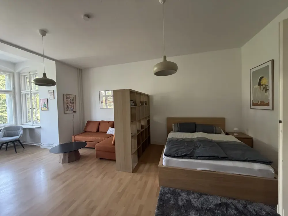 Möblierte 3-Zimmer-Wohnung in Berlin-Kreuzberg zur befristeten Anmietung (12 Monate)
