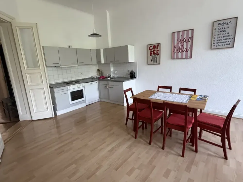 Möblierte 3-Zimmer-Wohnung in Berlin-Kreuzberg zur befristeten Anmietung (12 Monate)