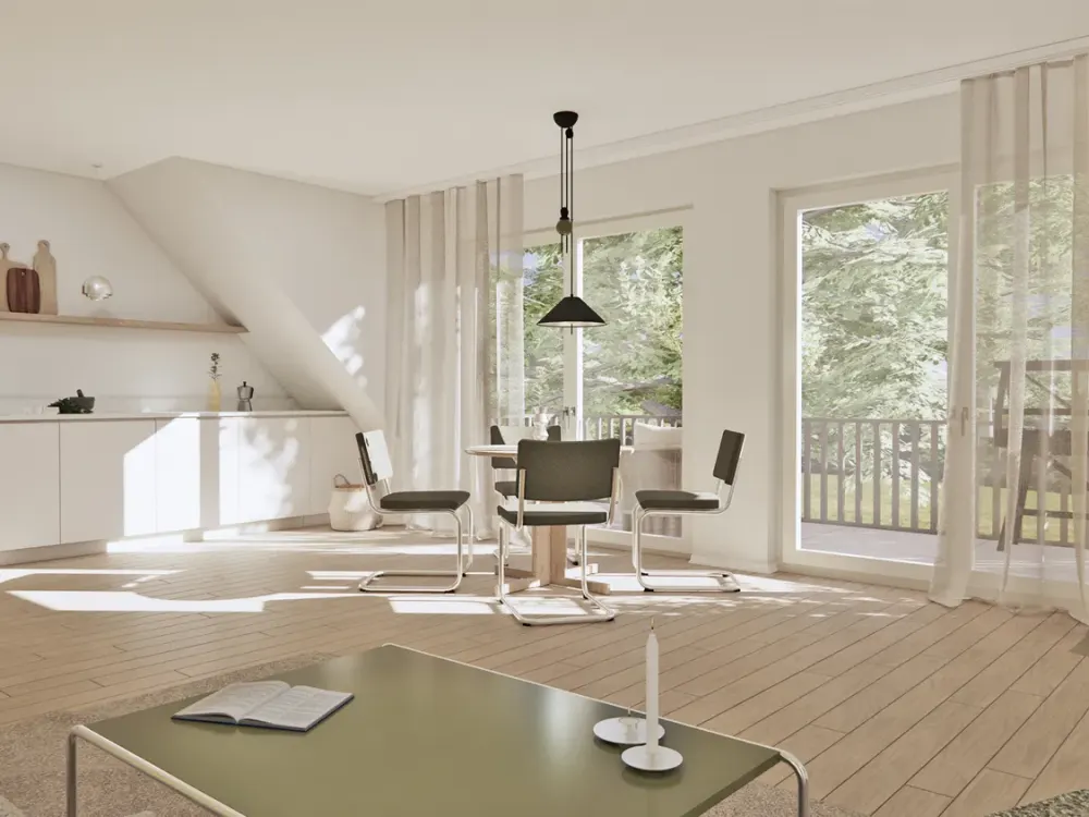 3-Raum-Wohnung mit Balkon im 2. OG, bequem mit Aufzug erreichbar