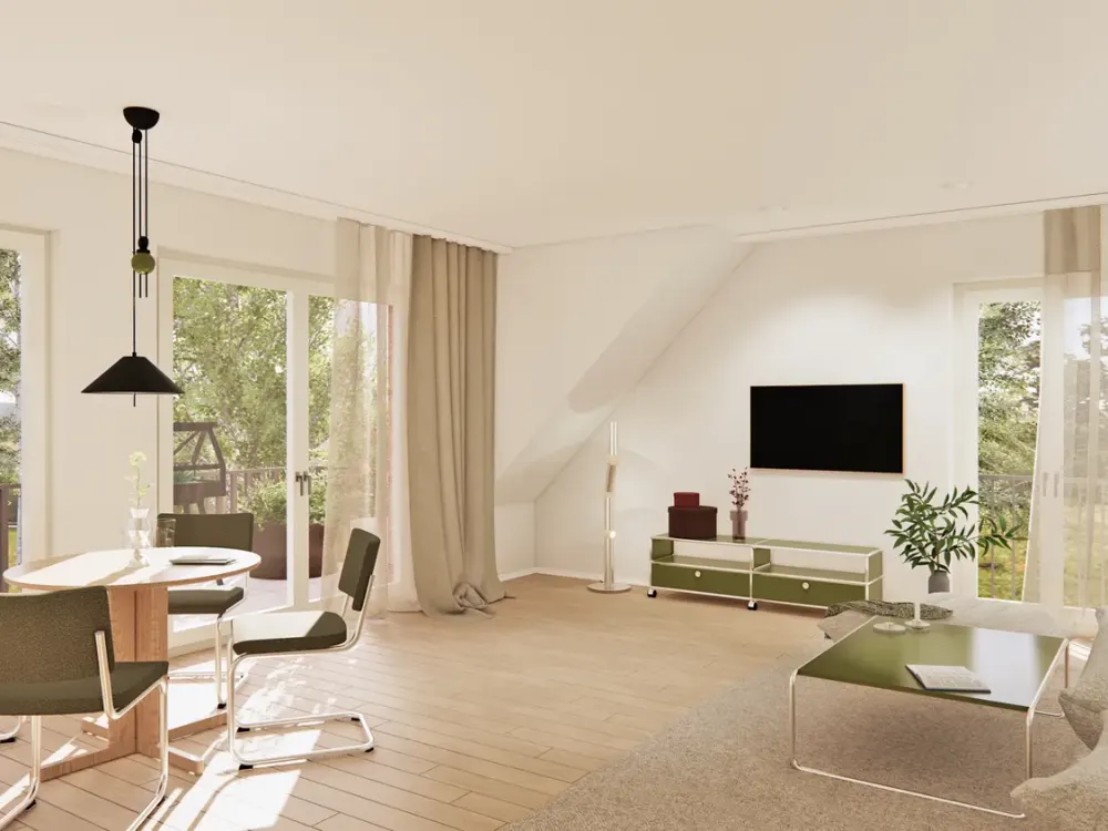 3-Raum-Wohnung mit Balkon im 2. OG, bequem mit Aufzug erreichbar