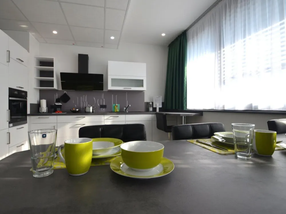 ab 01.10. freies Penthouse-Apartment, voll ausgestattet für 2 Personen, zentral in Offenbach