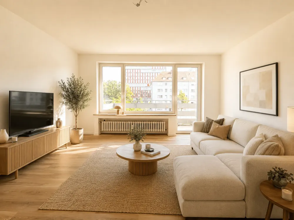 Frisch sanierte 3-Zimmer-Wohnung inkl. Küche in Düsseldorf-Golzheim