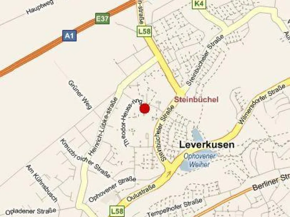 2-Room Apartment in Leverkusen Steinbüchel