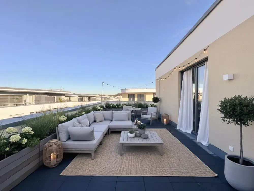 Penthouse Apartment with 3 Rooms and Roof Terrace