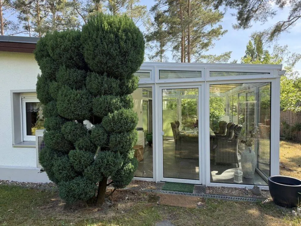 Ruhe, Platz und den Wald vor der Tür- Wohnung für Zwei, die auch das Gärtnern lieben
