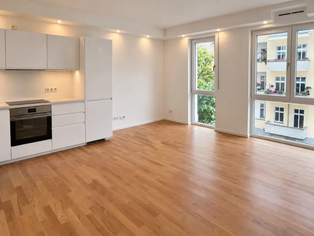 Erstbezug in Prenzlauer Berg: Helle 3 Zimmer mit Balkon, Einbauküche und Aufzug, Barrierefrei