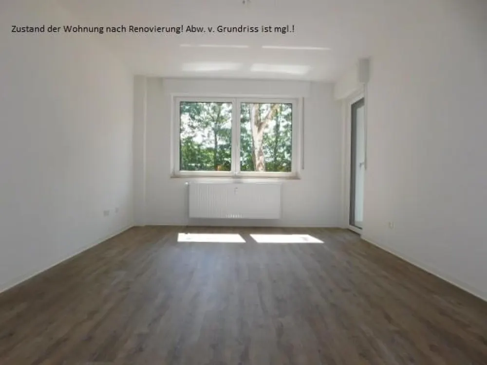 ***Renovierte 3-Zimmer-EG-Wohnung mit Balkon und Vinylboden***