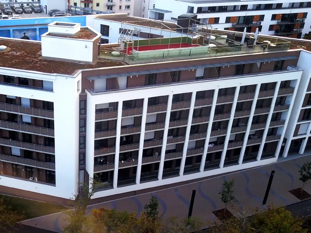 Möblierte Komfort-Apartments im "Main Atrium" auf der Hafeninsel Offenbach