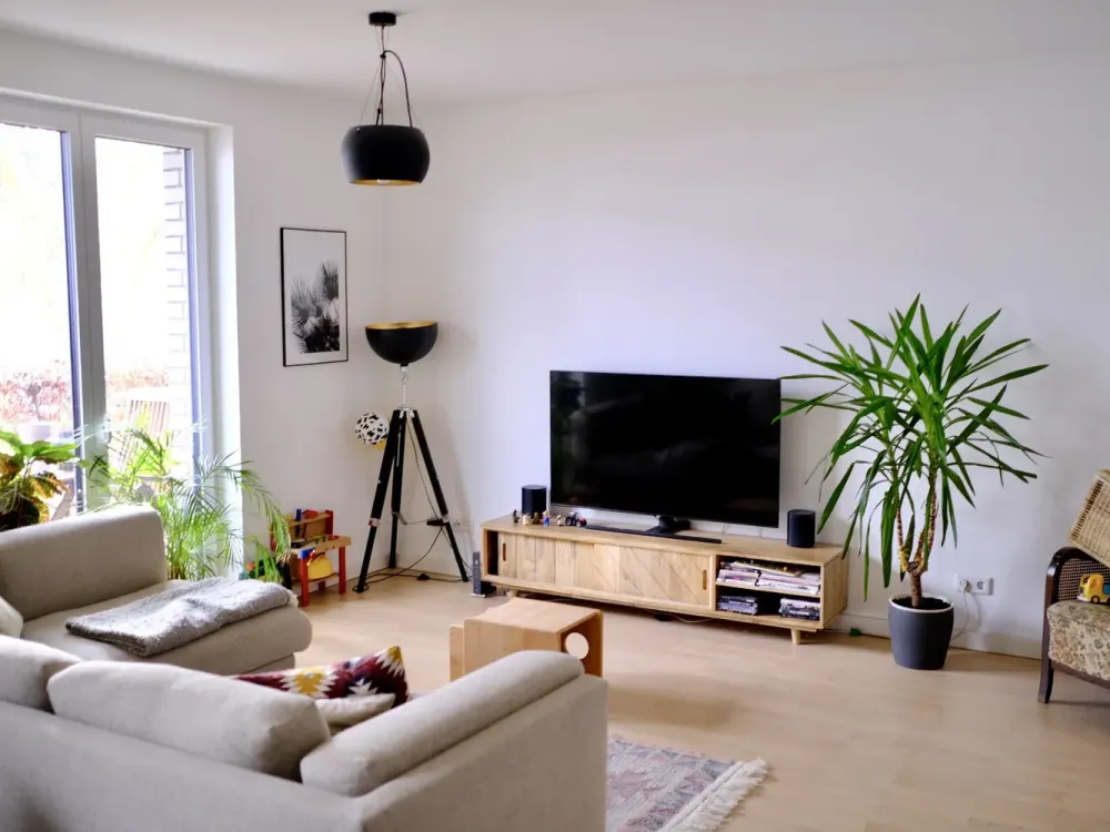 Helle 3 Zimmer Wohnung mit großer Terrasse mitten in der Natur von Sinstorf