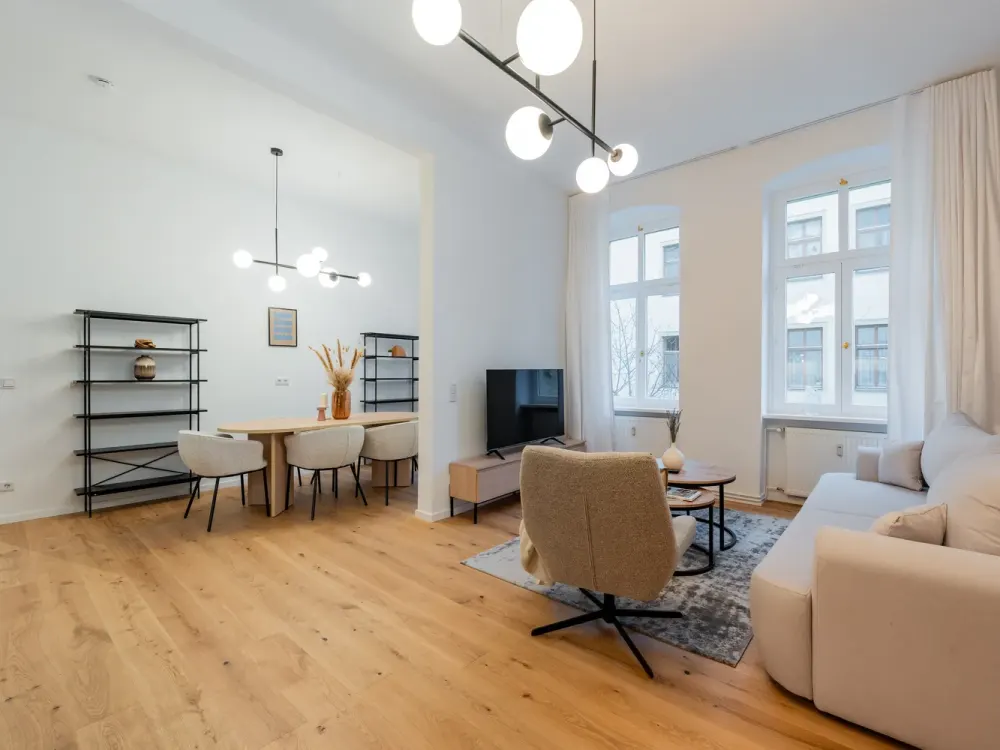 Stylische 2-Zimmer-Wohnung mit Homeoffice im angesagten Moabit