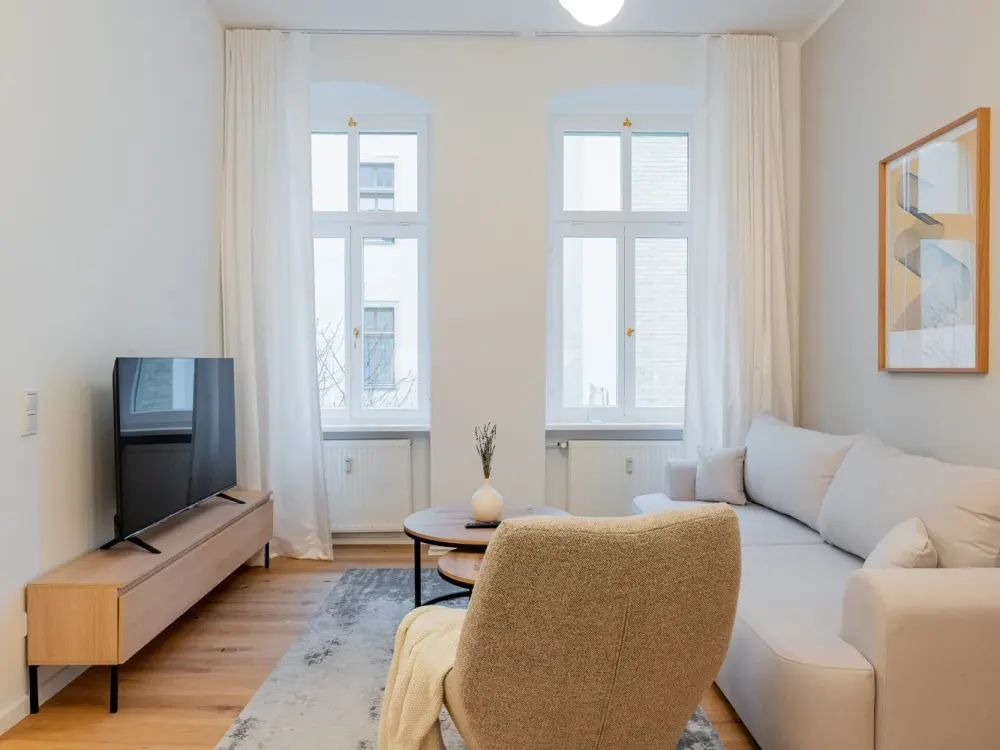 Stylische 2-Zimmer-Wohnung mit Homeoffice im angesagten Moabit