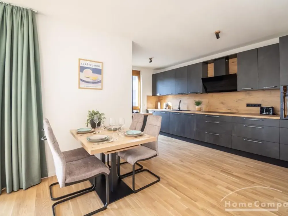 27679 HomeCompany Dresden Möbliert/Furnished 3-Zimmer Wohnung in Radebeul max. 4 Personen