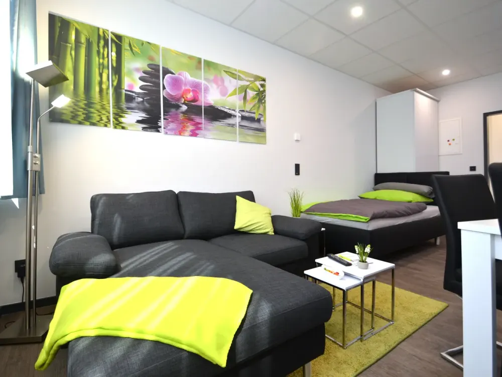 Cosy 1 room full-service apartment, in center of Offenbach am Main