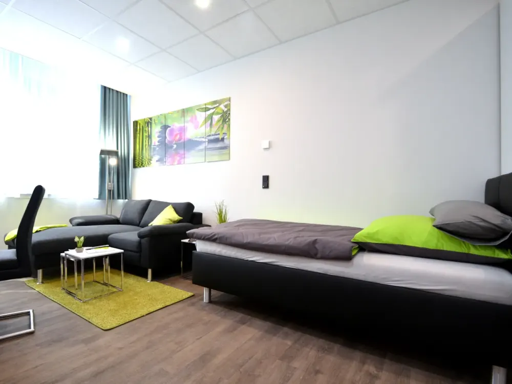 Cosy 1 room full-service apartment, in center of Offenbach am Main