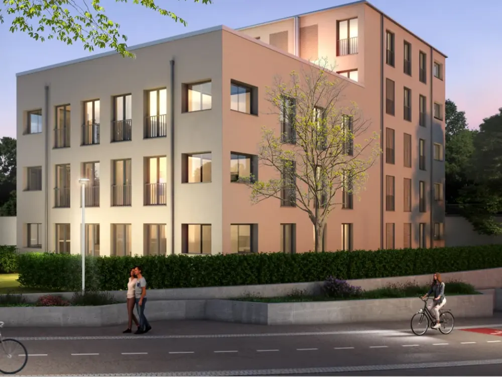 3- Zimmer Neubauwohnung vor der Lindauer Insel mit Aufzug und Tiefgarage zu vermieten