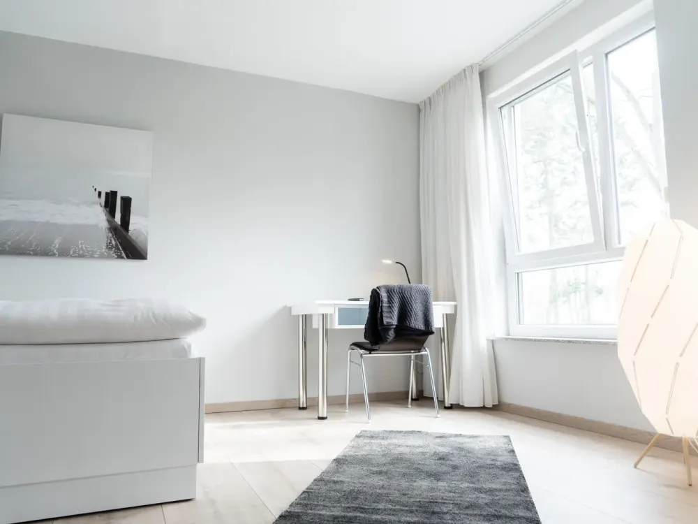 !! Möblierte 1-Zimmer Wohnung direkt am Kurpark Bad Vilbel !!