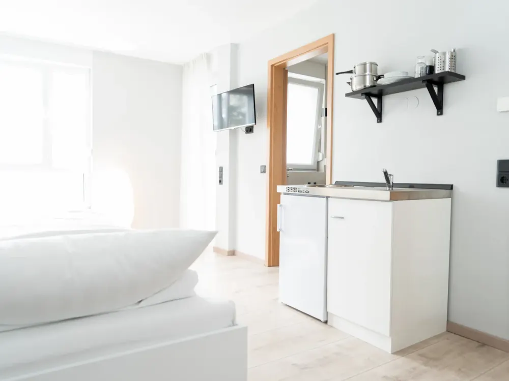 !! Möblierte 1-Zimmer Wohnung direkt am Kurpark Bad Vilbel !!