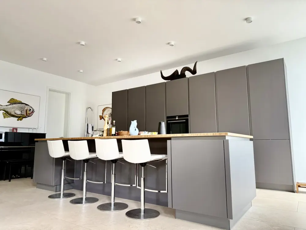Haus im Haus - Gartenmaisonettewohnung in Grünlage und Rheinnähe