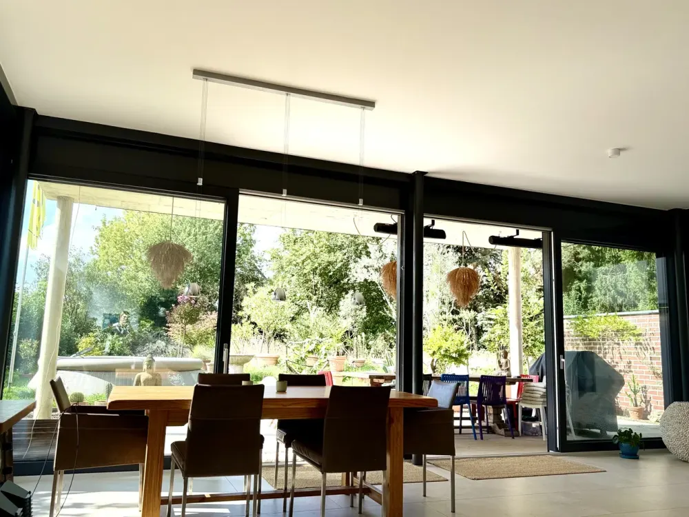 Haus im Haus - Gartenmaisonettewohnung in Grünlage und Rheinnähe