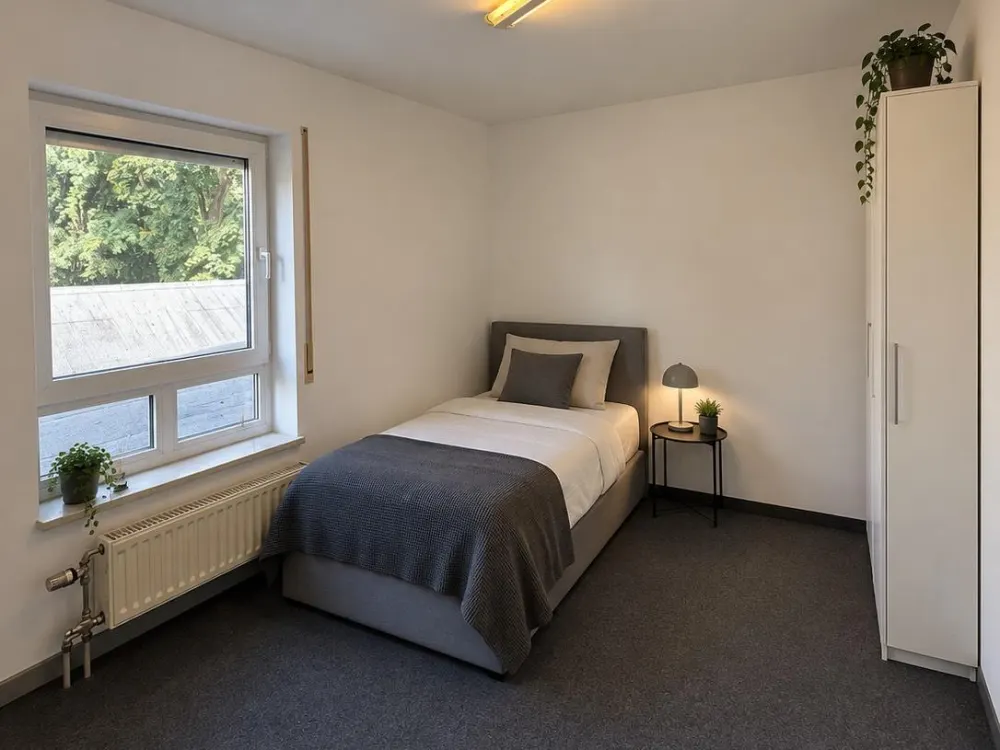 2-Zimmer-Wohnung in Nürnberg-Laufamholz, vollmöbliert & bezugsfertig