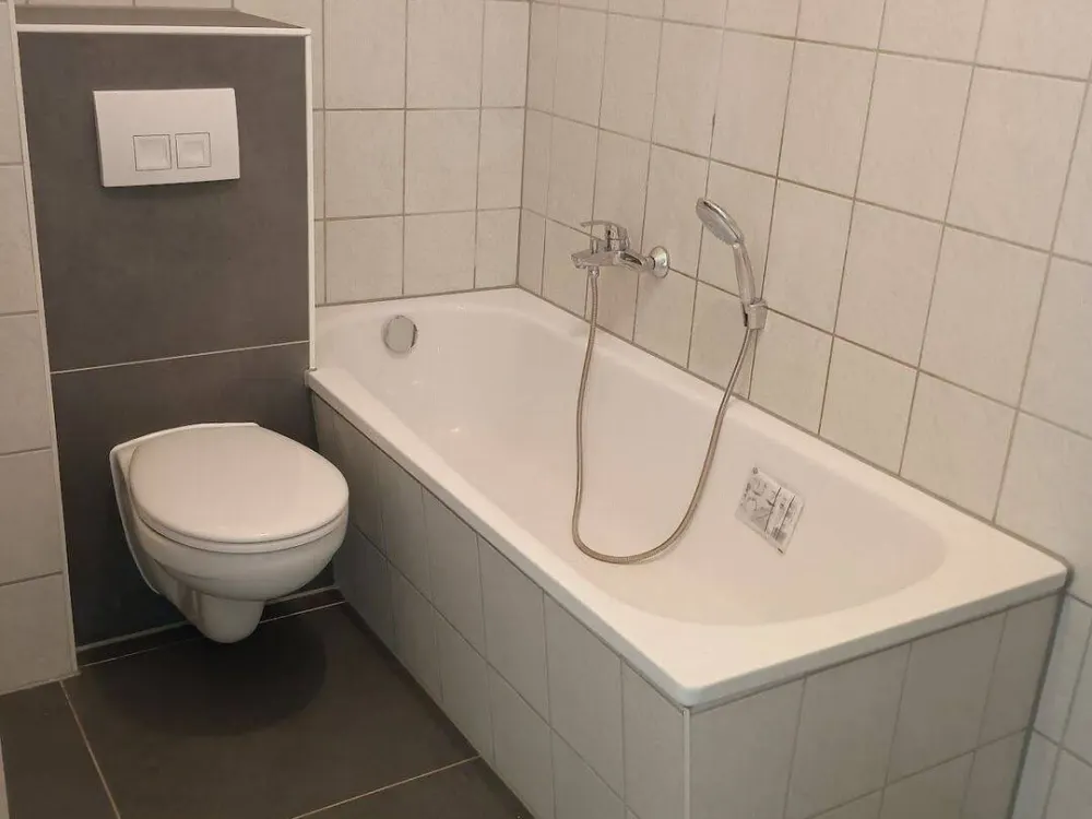 Frisch renovierte Dreiraumwohnung mit Balkon
