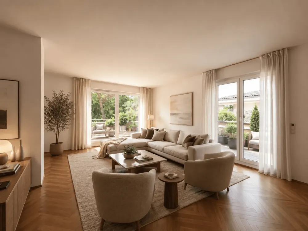 Penthouse mit 3 Zimmer in Nikolassee - Fahrstuhl direkt in die Wohnung