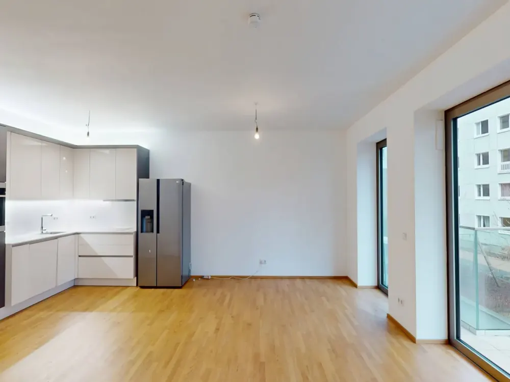 Viel Platz, mitten in der Hauptstadt: Helle 4-Zimmer-Neubauwohnung mit BALKON, 2 BÄDERN und EBK i...