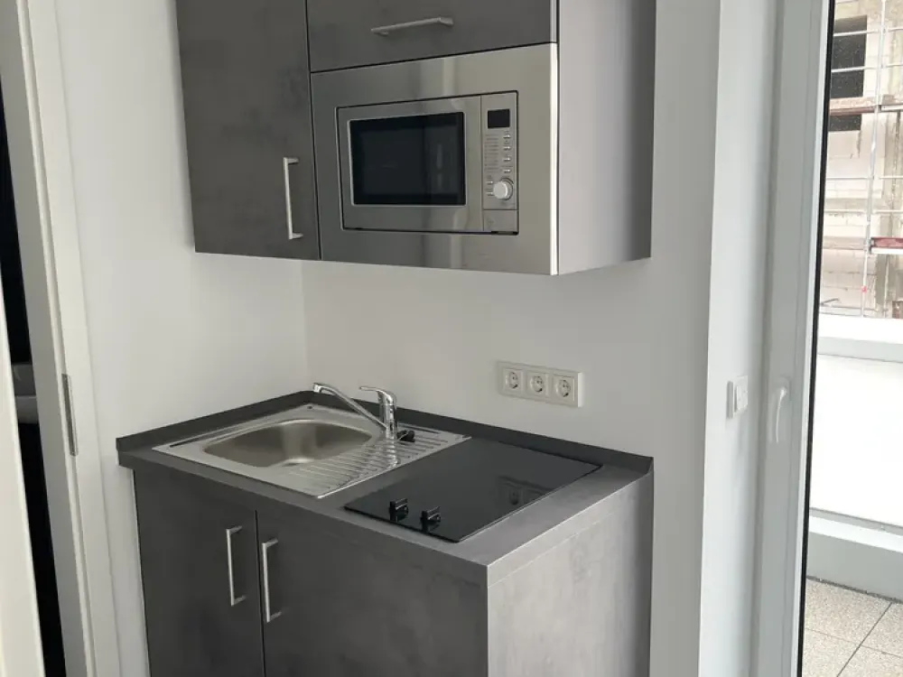 Apartment mit 27 m² und großem Balkon wartet auf Sie