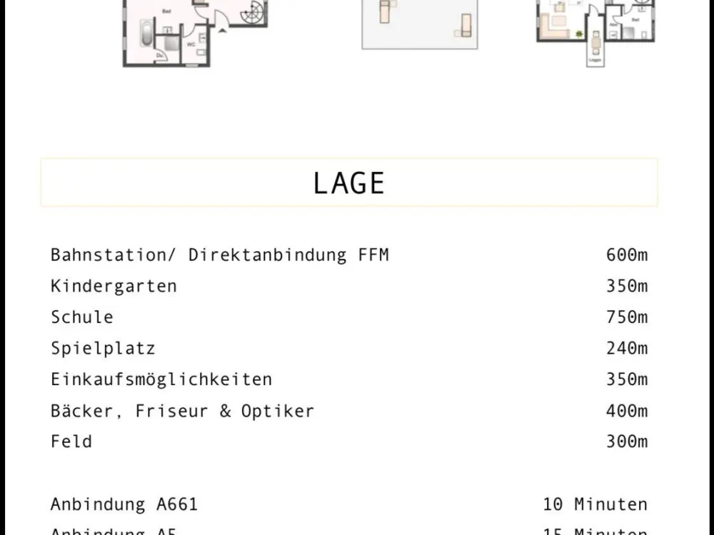 Zu vermieten: 3-Zimmer-Maisonettewohnung in Rödermark