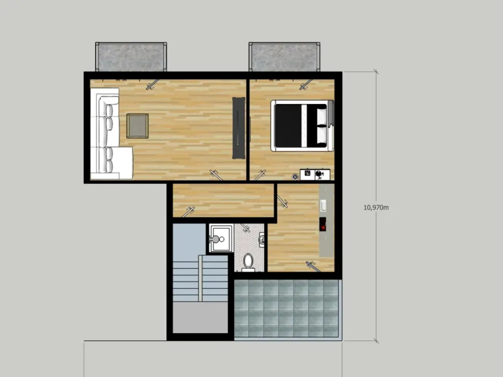 Schöne zwei Zimmer Wohnung in Solingen, Ohligs/Aufderhöhe/Merscheid