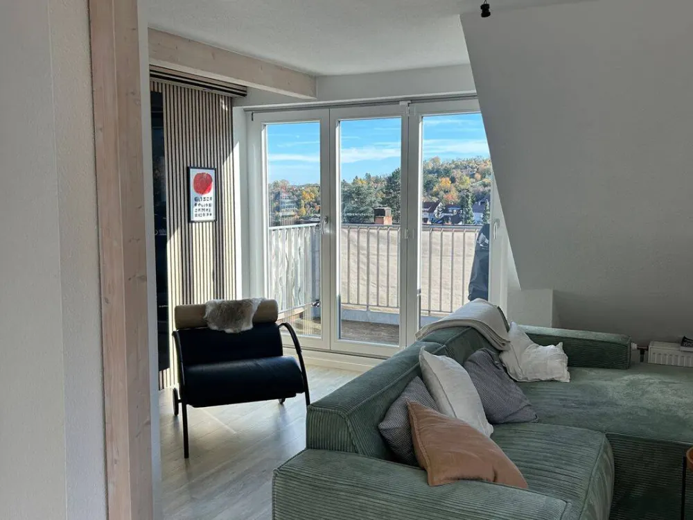 Hochwertige Loft-Wohnung im Dachgeschoss- Aussicht inklusive!