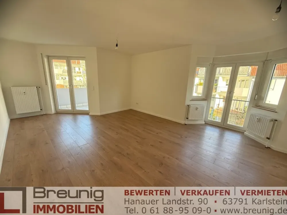 Moderne 3-Zi.-Wohnung mit Balkon, EBK & Stellplatz in Seenähe von Großkrotzenburg