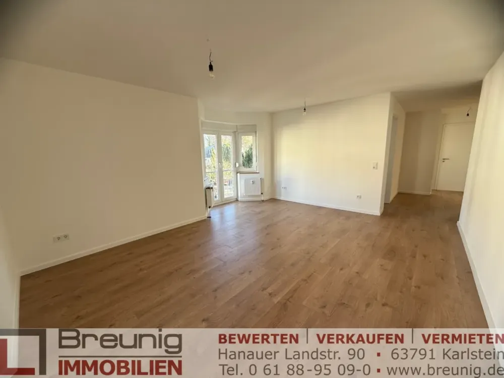 Moderne 3-Zi.-Wohnung mit Balkon, EBK & Stellplatz in Seenähe von Großkrotzenburg