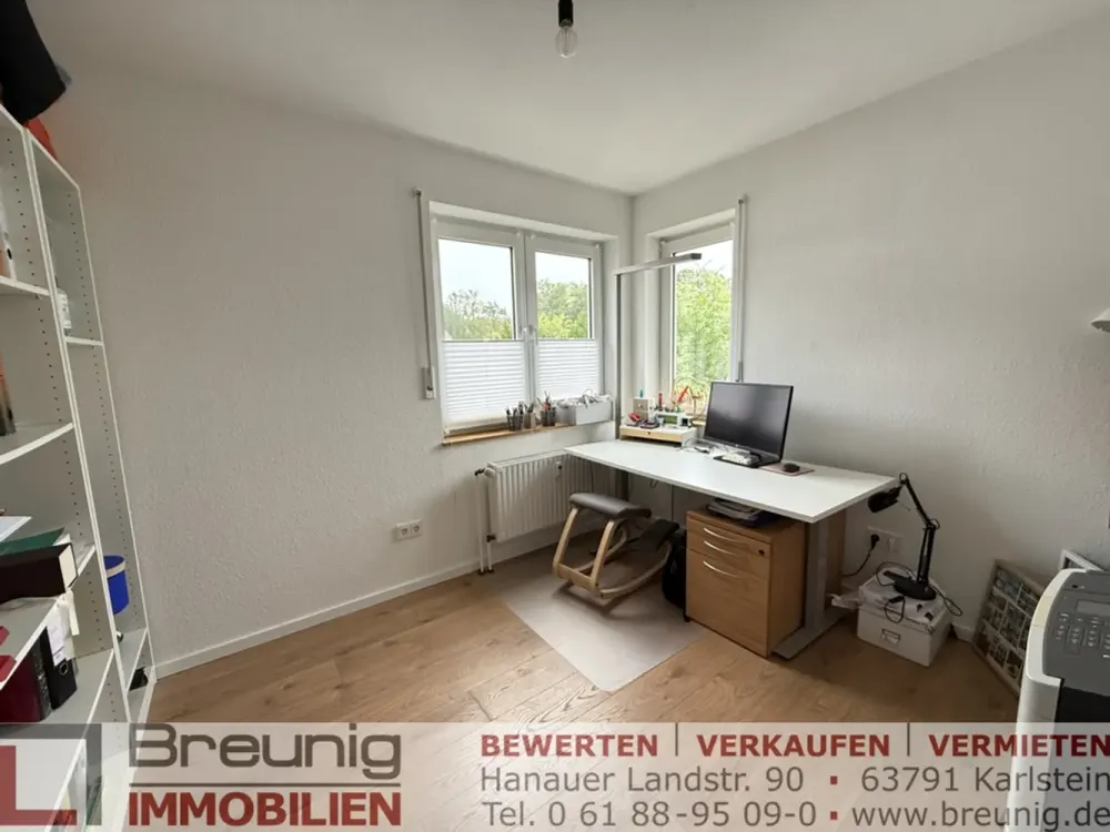 Moderne 3-Zi.-Wohnung mit Balkon, EBK & Stellplatz in Seenähe von Großkrotzenburg