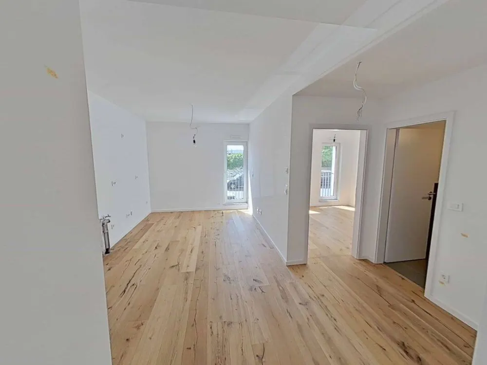 2-Zimmer-Erstbezug im Gutleutviertel: 36,62 m², Einbauküche inklusive