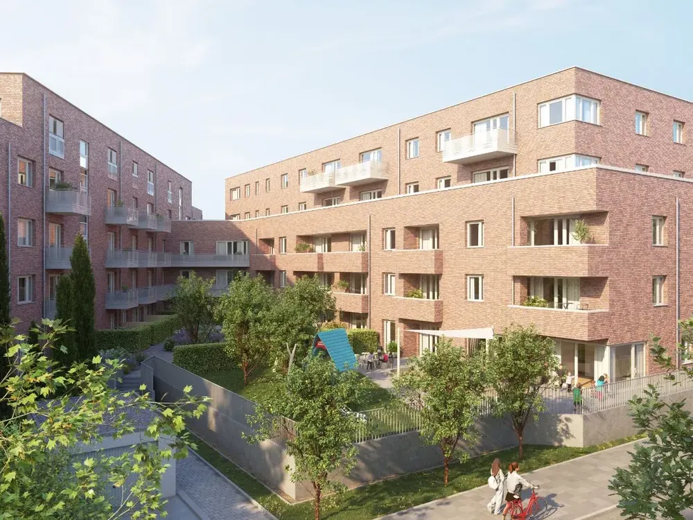 Exklusiver Erstbezug: Hochwertige 2-Zimmer-Wohnung im Neubauprojekt Guthe-Höfe