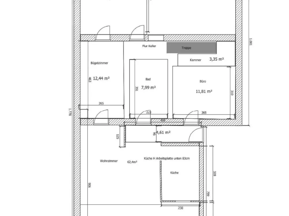 SB-Bellevue, EG, eigene Haustür, Wintergarten, Top Single Wohnung
