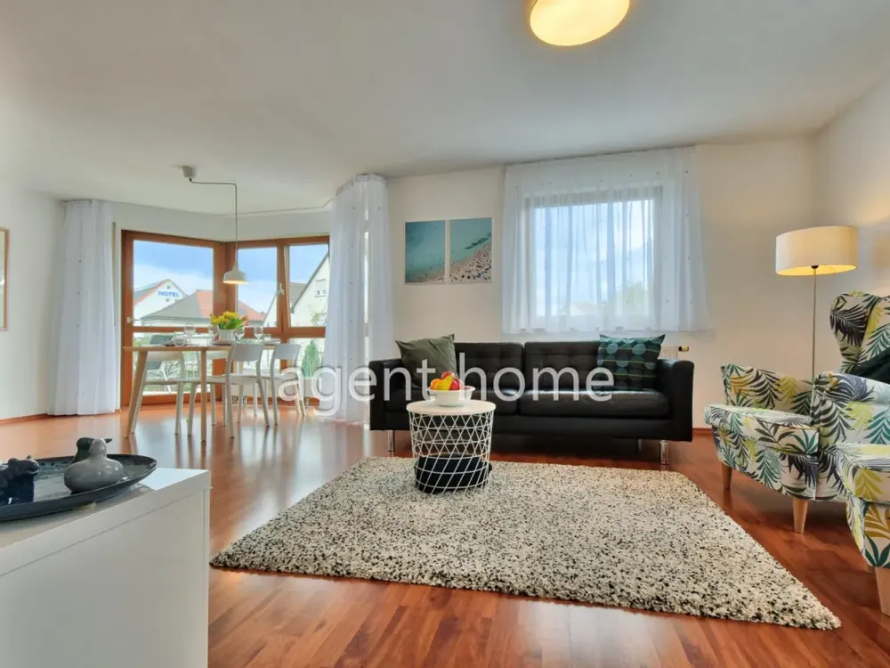 FURNISHED - BRIGHT and QUIET - 2-Room Apartment with Balcony in Möhringen