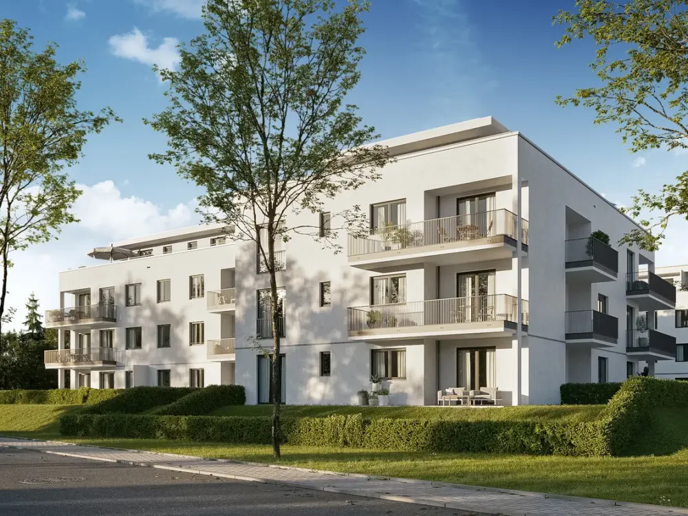 First occupancy! 2-room apartment with fitted kitchen and balcony