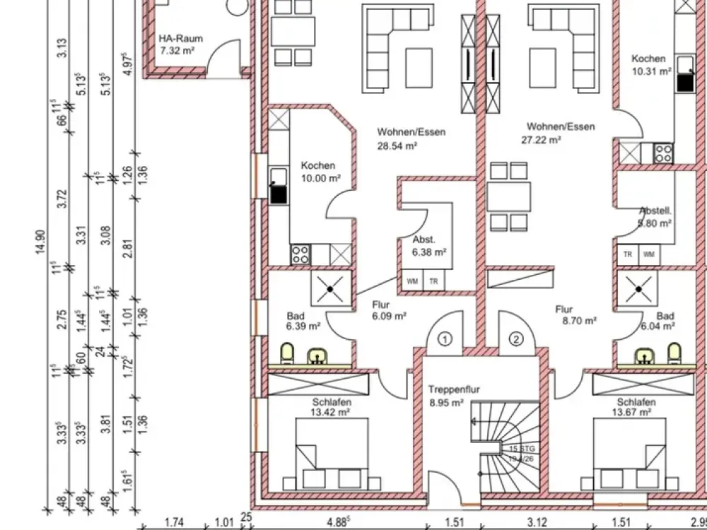Erstbezug Neubau 2-Zimmer-Wohnung in Delmenhorst
