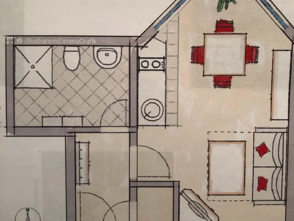 Citynahes Appartement nahe Uni