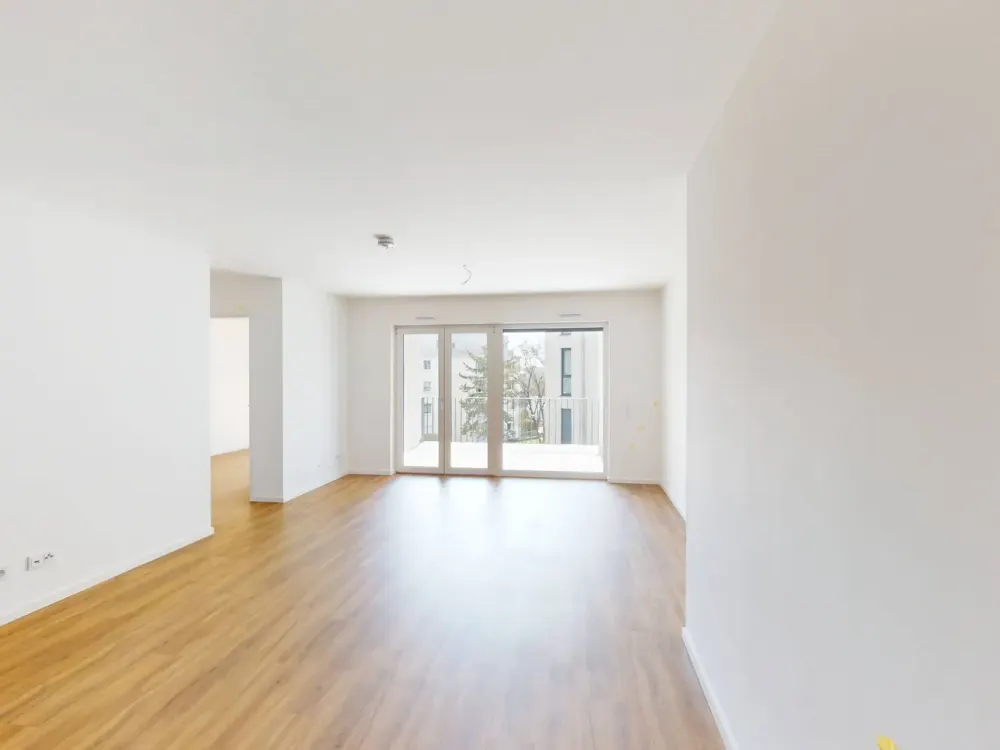 ++Exklusiv wohnen: top-moderne 3-Zimmer-Wohnung mit EBK, Balkon & 2 Bädern++
