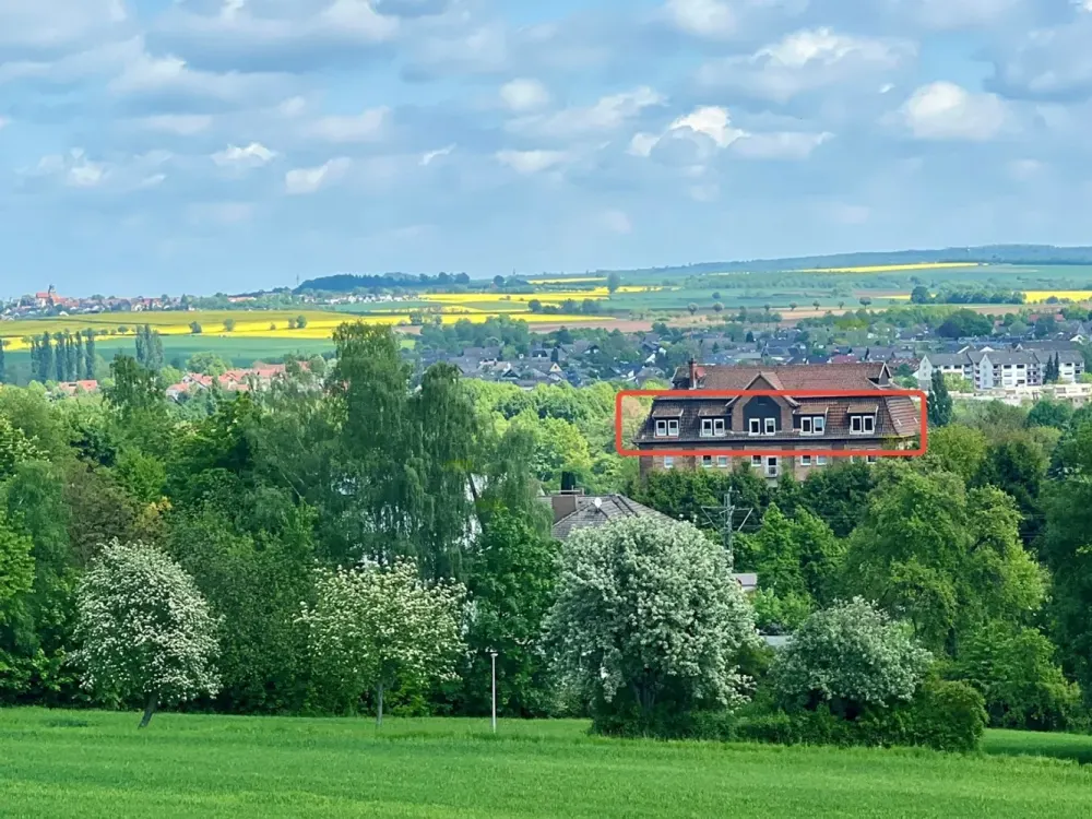 Großzügig Wohnen auf 190qm im OG eines historischen Gebäudes. Fahrstuhl und fantastischer Fernblick!