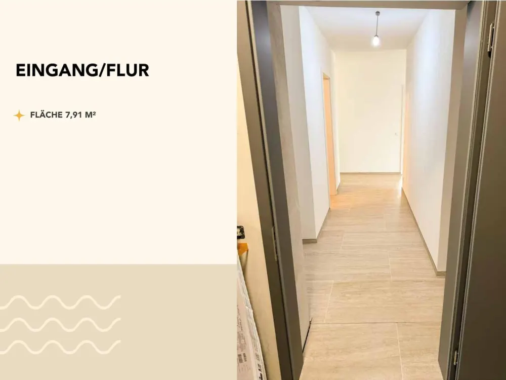 Erstbezug- hochwertige 4-Zimmer-Neubauwohnung mit 2,8m Deckenhöhe, Loggia und Sauna