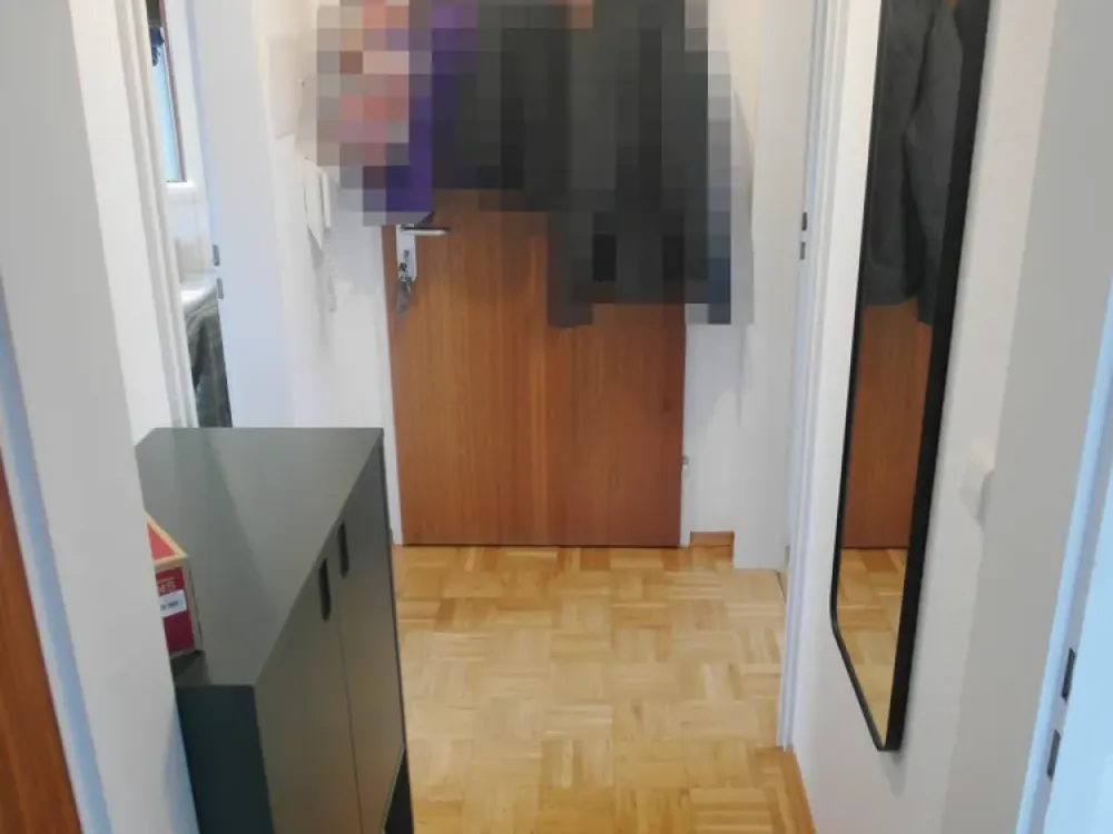 2-room attic apartment with balcony in a quiet location