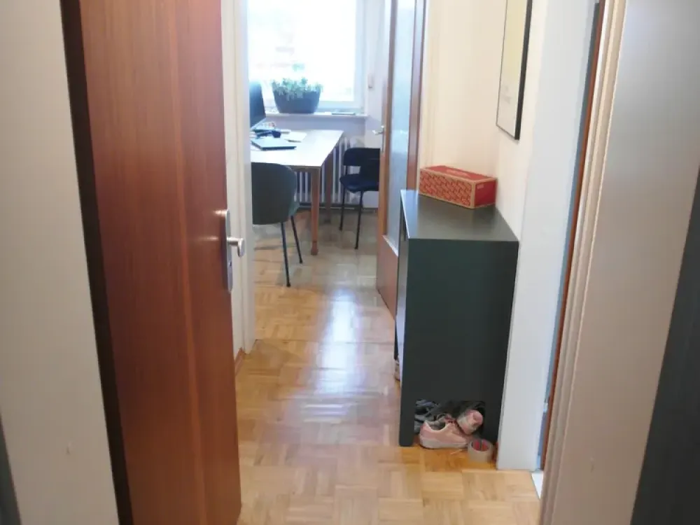 2-room attic apartment with balcony in a quiet location