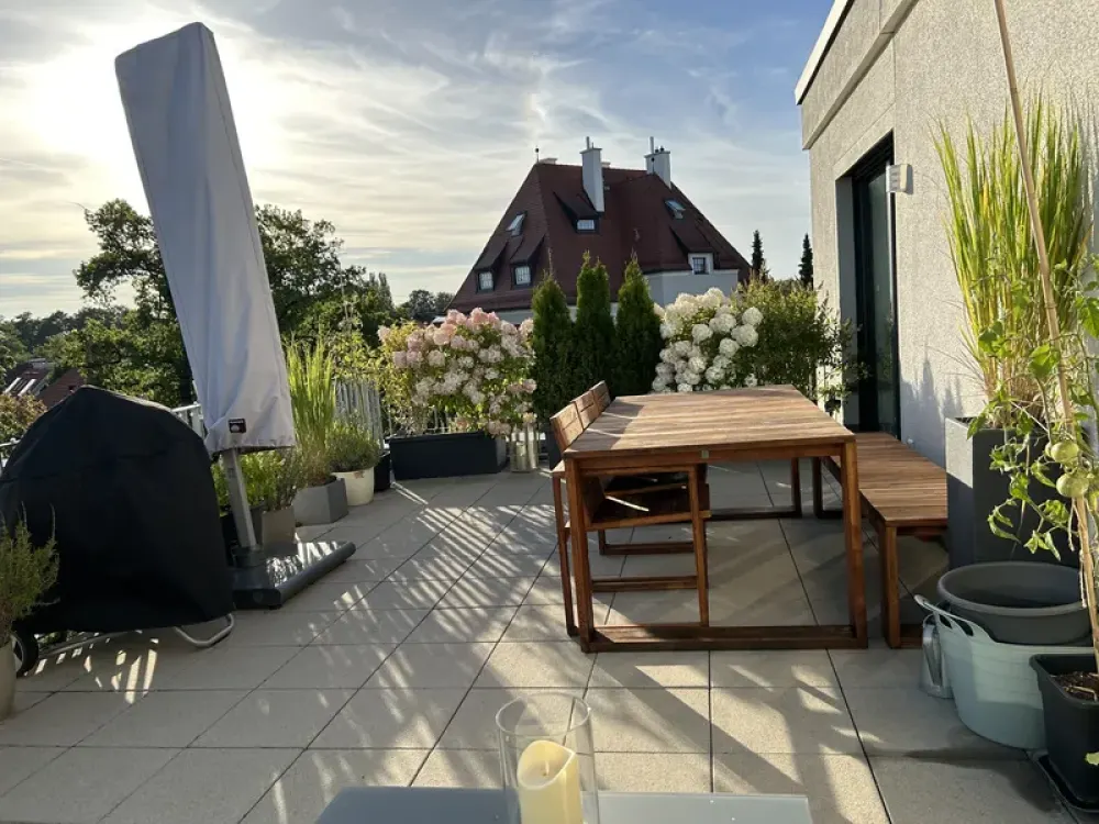 Penthouse mit 29m² Dachterrasse & Loggia | 3 Zimmer | 79m²